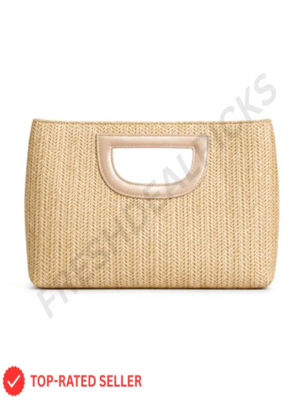 Straw Clutch Purse for Women Formal Evening Wedding Prom Bag